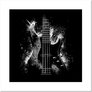 Bass Guitar Posters and Art